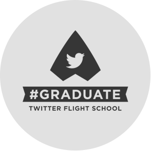 Blue Compass Twitter Flight School Certified