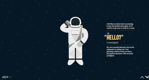 modern website design showcasing scroll-triggered animations.