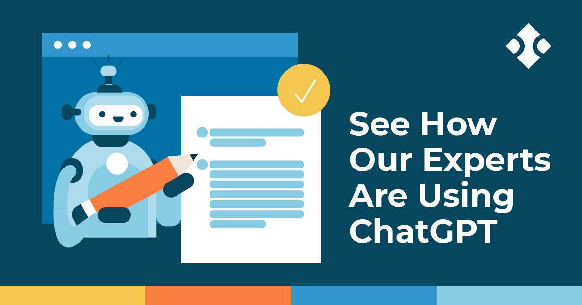 image featuring a robot holding a pencil to imitate the