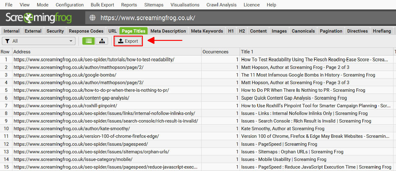 screaming frog website crawler screaming frog platform