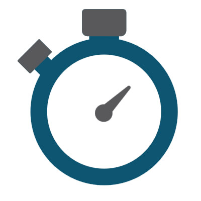 Stopwatch icon.