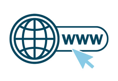 URL icon. URL icon.