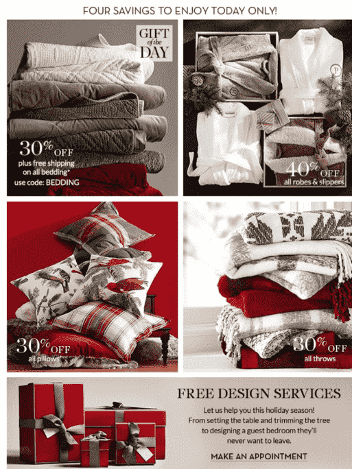 Pottery Barn Newsletter. Pottery barn newsletter.