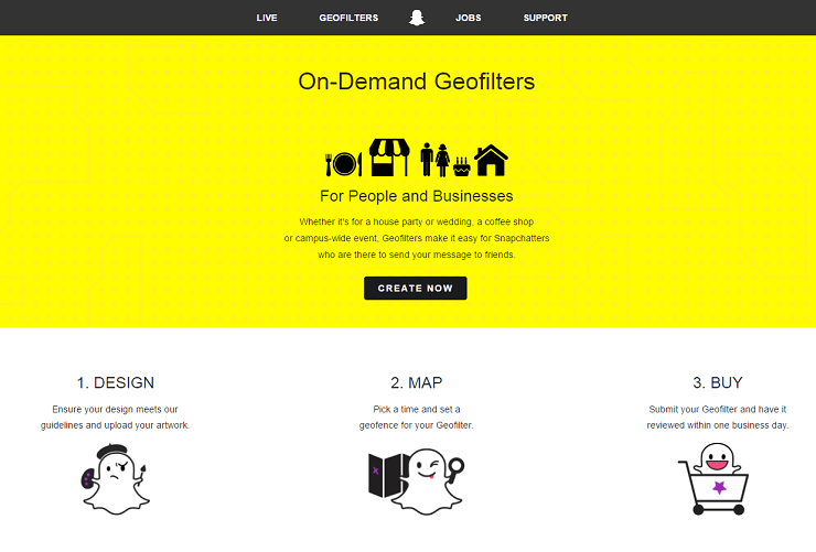 How to create a snapchat geofilter