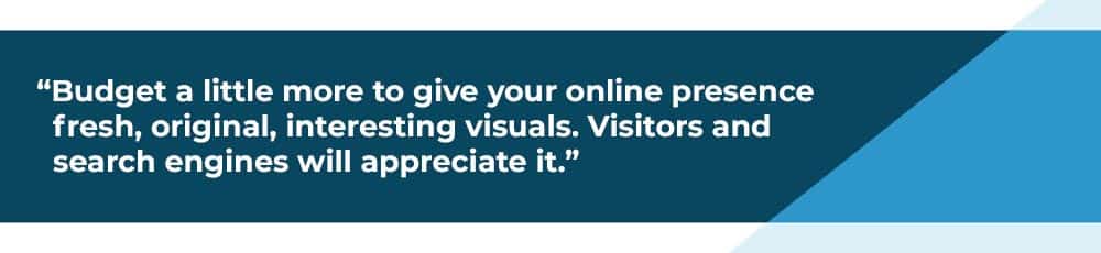 don't use stock photos quote don't use stock photos quote