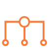 page icon with brackets for content organization.