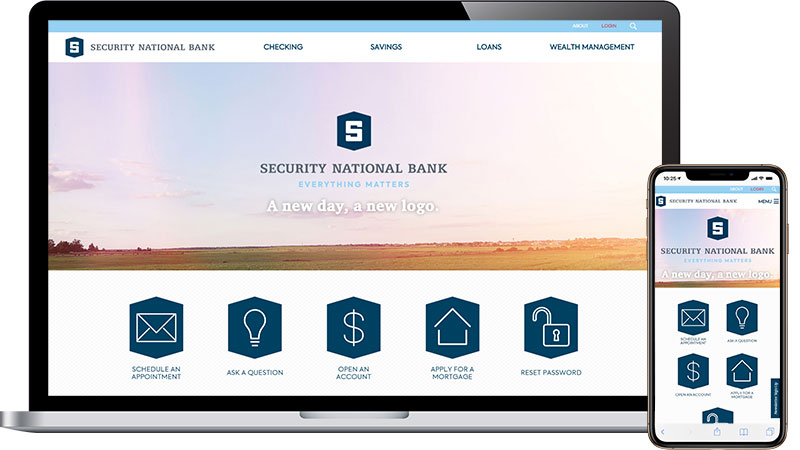 Security National Bank Web Design and Development